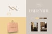 do cosmetics, candle, perfume, luxurious, beauty logo