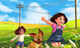create whimsical childrens book illustrations and cover