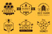 do creative modern bee logo