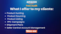 be your amazon account manager virtual assistant ppc
