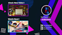 create an amazing youtube outro and end screen animation