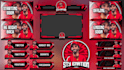 design professional mascot logo static and animated overlay