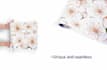 draw seamless repeatable custom floral pattern for textile print or other use