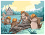 create illustration for comic, cartoon and children book