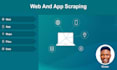 scrape app data or web with android or ios app scraping