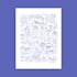 create vector map illustration hand drawn