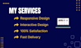 be your front end website developer in react js, html css, tailwind css