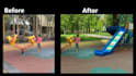 do professional clean up, object, wire and logo removal