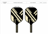 create pickleball paddle rackets design