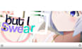 do anime edits for you