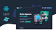 add 3d model create, landing page in react vue, 3d landing page using three js