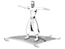 create black and white vector illustrations