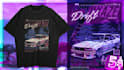 design trendy urban brutalist style streetwear t shirt