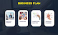 write real estate, property management, airbnb business plan writer pitch deck
