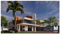 make sketchup 3d model architecture in high quality