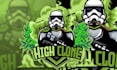 do custom cartoon cannabis, weed and marijuana logo design
