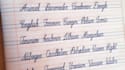 handwrite letter, poem or anything in printed handwriting