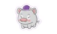 design cute animal characters, kawaii, chibi, stickers