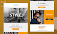 convert your design into email template HTML coding