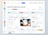 design and develop UI UX dashboard, CRM and admin panel