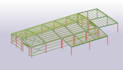 do full 3d modeling in tekla structures