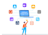integrate and customize hubspot API using third party API