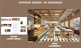 do interior design and photorealistic 3d rendering