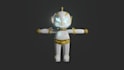 create cute 3d character modeling , chibi