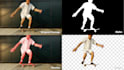 do professional rotoscoping, green screen remove