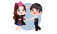 raw a cute kawaii anime chibi character illustration for pfp, vtuber, stikers
