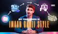 do iman gadzhi style and ali abdaal style video editing