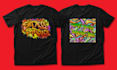 do modern lettering custom graffiti t shirt design