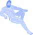 create a male pinup tattoo design