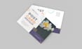 design a professional postcard