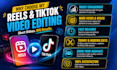 do instagram reels video editing and tiktok short form editing