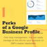 create and optimize a google business profile for you