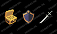 create 2d game icons and art