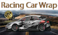 create racing wrap, itasha wrap design, car wrap,