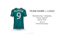 design custom sublimation jersey ready for production