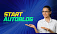build autoblog ,autopilot and automated news website