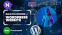 create a wp beautiful website that you love