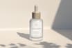 create cbd oil label or minimalist label packaging design