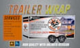 design professional box trailer, long trailr,trailer wrap ,gaming trailer wrap