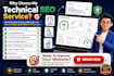 do website audit report and fix technical SEO problems