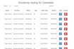 fix integrate jquery datatables with search and filters