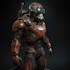 design sci fi character art illustration for you