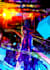 create cyberpunk or retro futuristic art using