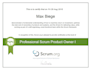 be your product owner and scrum master