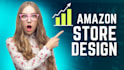 create your amazon storefront or brand store design amz aplus content