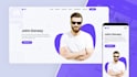 create a responsive websites in html css javascript reactjs